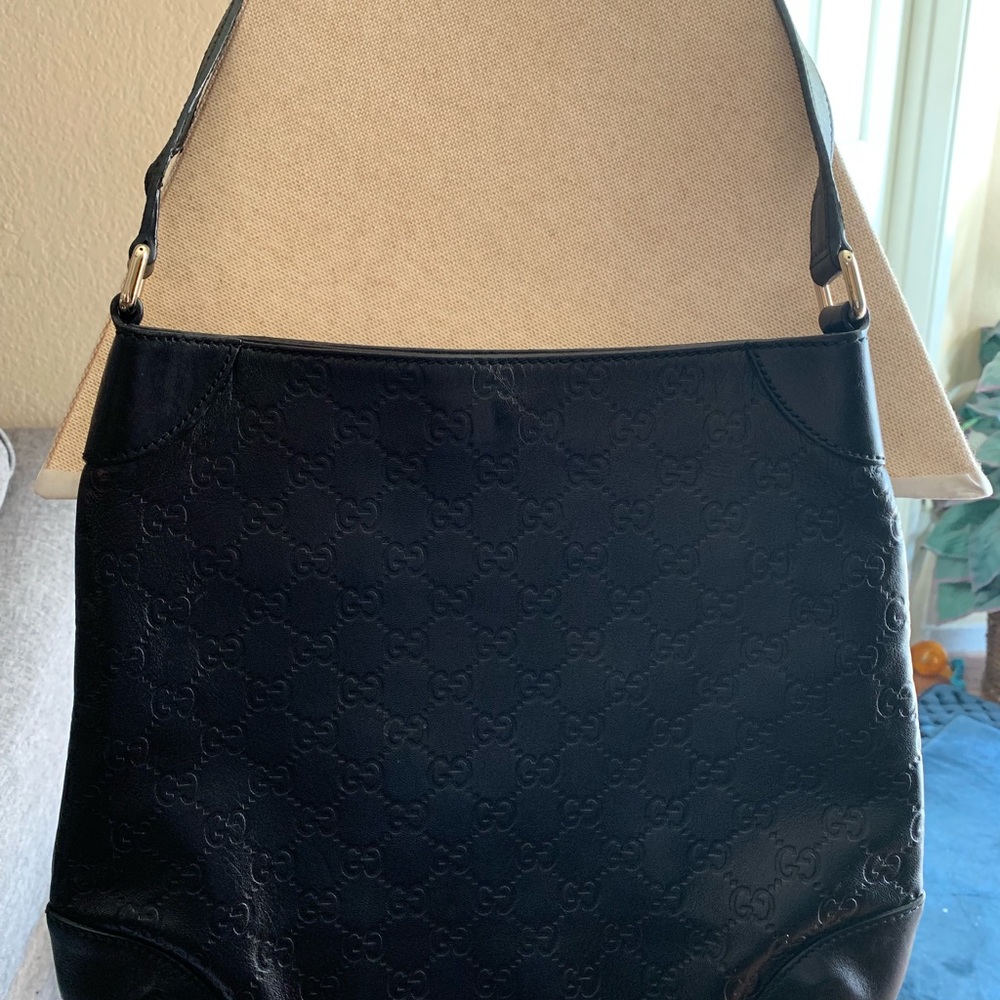 ❌❌SOLD❌ ❌ Gucci black leather bag - Picture 4 of 7